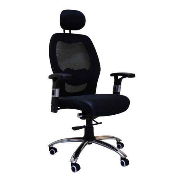 High-Back Chair – Black